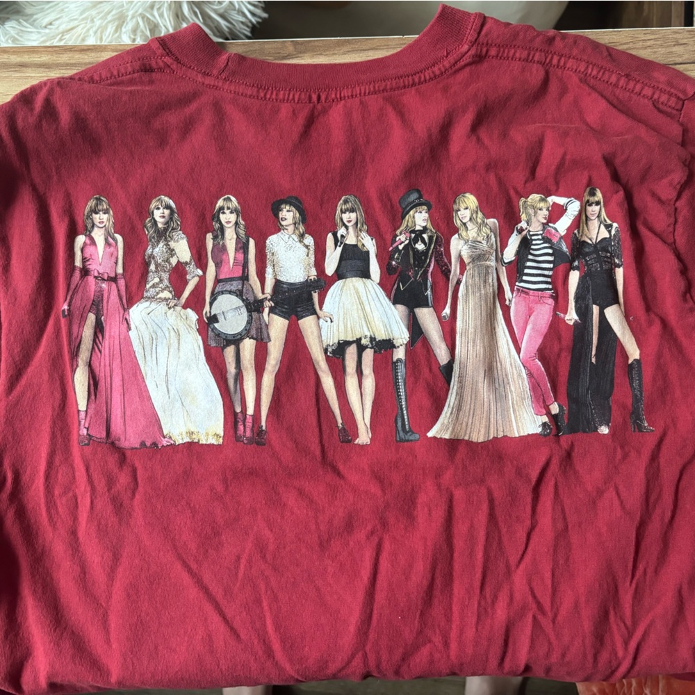 Taylor Swift Red official eras merch